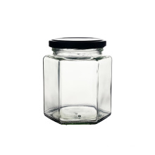 glass mason jar with hand painting